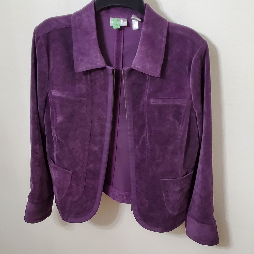 Chico's corduroy jacket